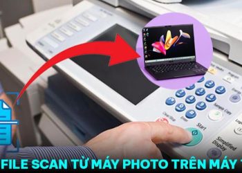 lấy file scan từ máy photo trên máy tính
