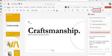 PowerPoint không có Copilot