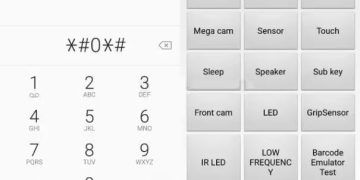 Samsung không vào được *# 0 *#