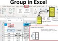 File Excel bị Group