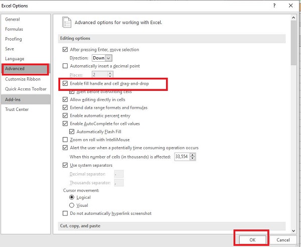 Cho phép điền vào ô và kéo thả ô Cho phép điền vào ô và kéo thả ô