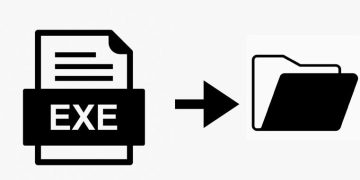 Giải nén bị mất file exe