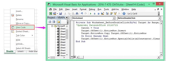 Tự động copy công thức khi thêm dòng mới trong Excel mã VBA Tự động copy công thức khi thêm dòng mới trong Excel mã VBA