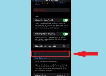 iPhone không hiện tắt mật mã