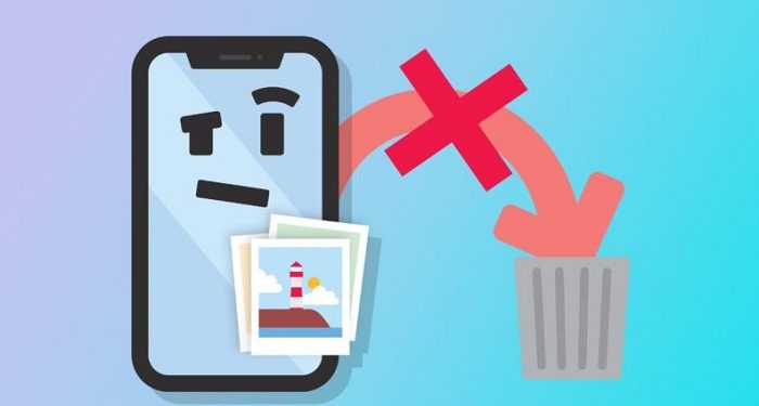 Ảnh copy từ máy tính vào iPhone không xóa được