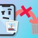 Ảnh copy từ máy tính vào iPhone không xóa được