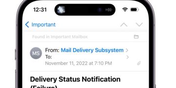 Khắc phục lỗi mail delivery subsystem
