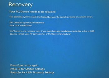 ntoskrnl.exe lỗi màn hình xanh