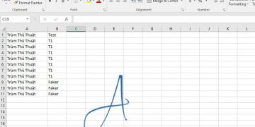 Bật mí cách chỉnh màu chữ ký trong Excel siêu đơn giản