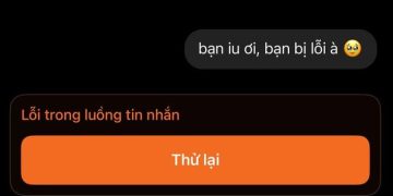 ChatGPT lỗi trong luồng tin nhắn