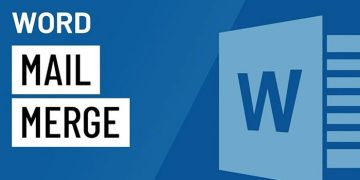 Lỗi Mail Merge không hiển thị hết nội dung