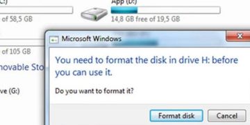 lỗi SSD không format được