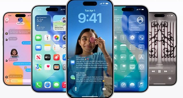 cách đổi giao diện iPhone iOS 26