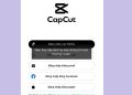 CapCut bị lỗi truy cập quá thường xuyên