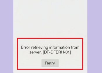 lỗi truy xuất thông tin từ máy chủ df-dferh-01