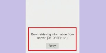 lỗi truy xuất thông tin từ máy chủ df-dferh-01