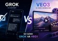 So sánh Grok và Veo3